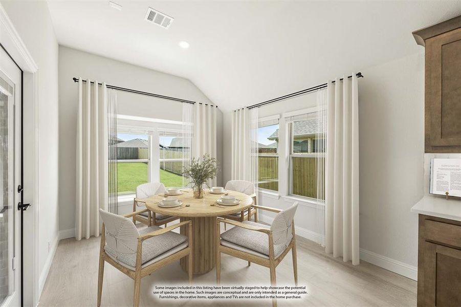 Furnished interior view inside a new home in Heartland Classic 60, Heartland (Image 16). Furnished interior view inside a new home in Heartland Classic 60, Heartland (Image 16).