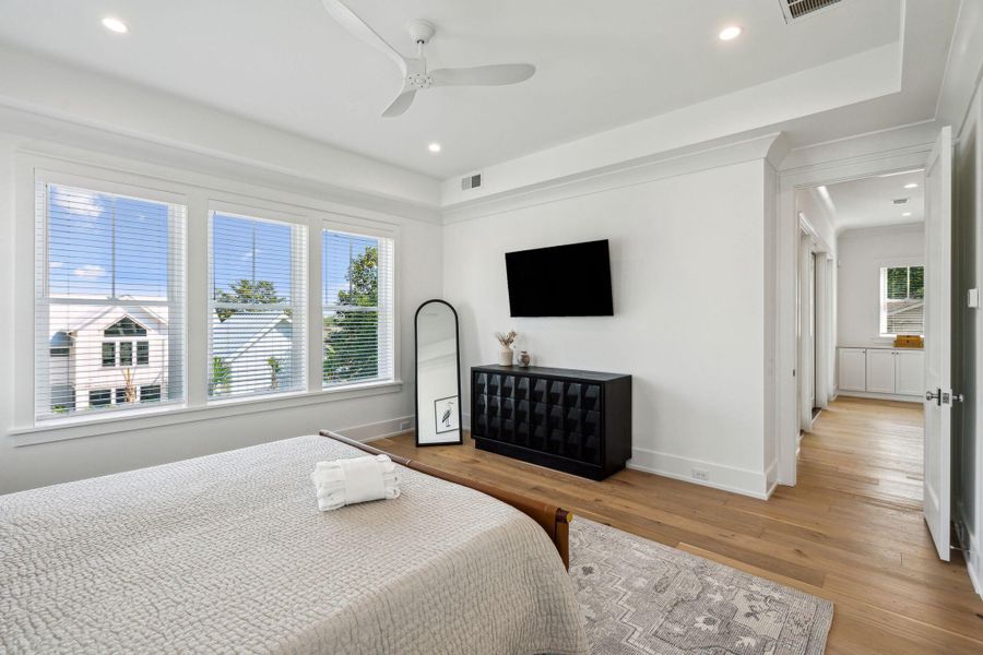 Furnished interior view inside a new home in , Isle Of Palms (Image 43).