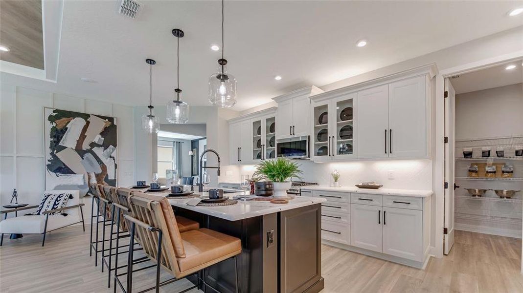 Furnished interior view inside a new home in Cresswind DeLand, Deland (Image 15).