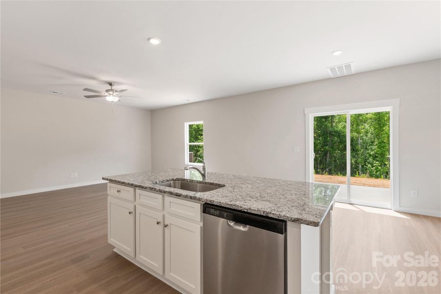 Furnished interior view inside a new home in Knights Bridge, Richburg (Image 5).