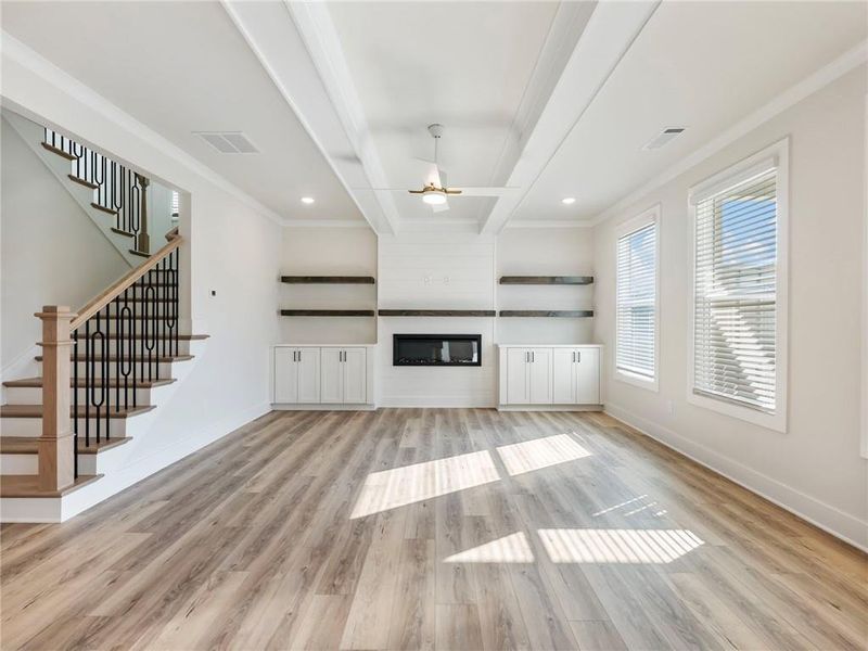 Spacious, unfurnished interior of a new home in , Buford (Image 32).