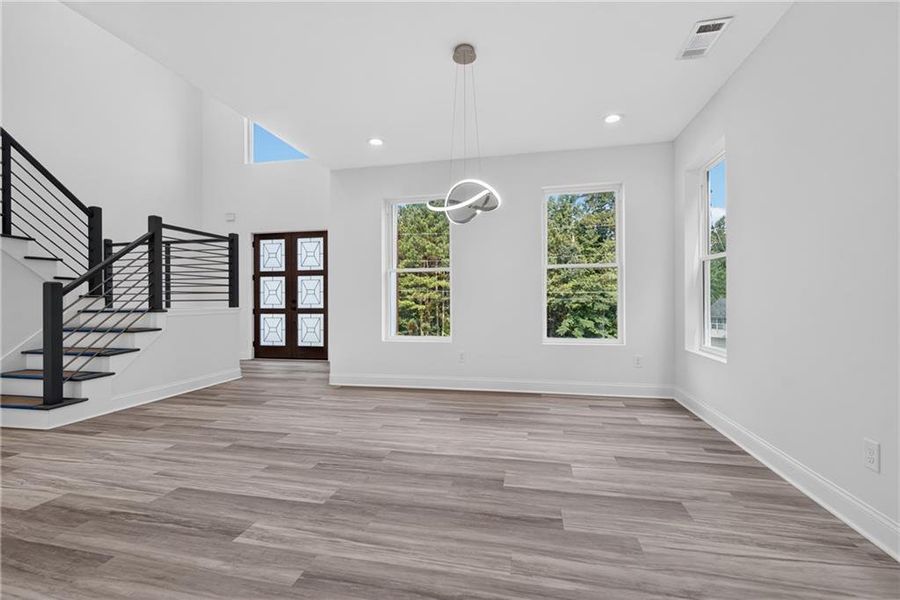 Spacious, unfurnished interior of a new home in , Palmetto (Image 17). Spacious, unfurnished interior of a new home in , Palmetto (Image 17).
