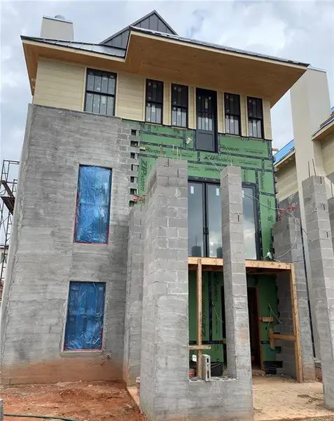 In-progress construction of a new home in , Fayetteville, GA (Image 5). In-progress construction of a new home in , Fayetteville, GA (Image 5).