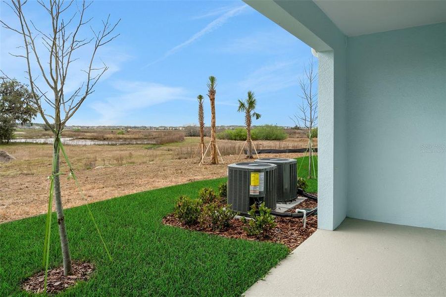 Exterior details and patio area of a home in Shores at Mirada, San Antonio (Image 18).
