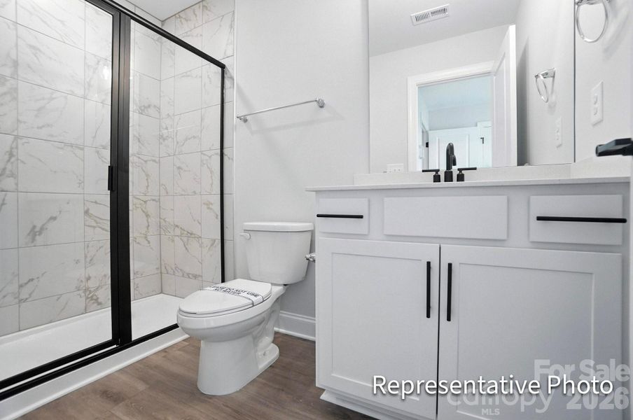 Furnished interior view inside a new home in , Sherrills Ford (Image 14).