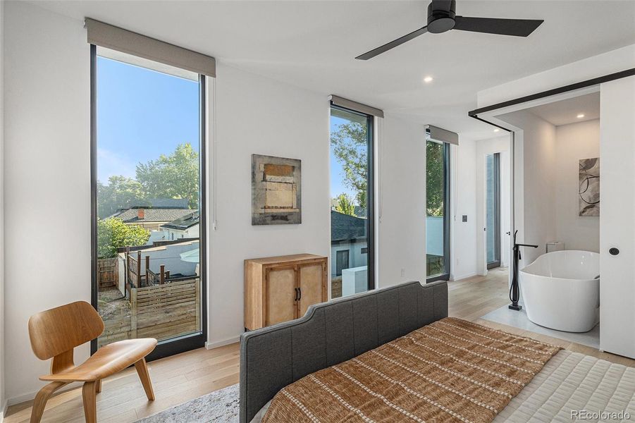 Furnished interior view inside a new home in , Denver (Image 11).