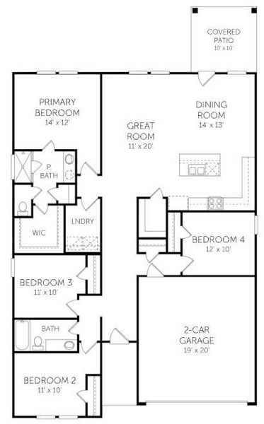 Floorplan – Representative Photo Floorplan – Representative Photo