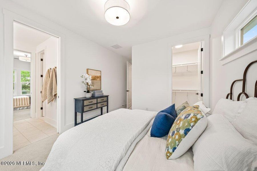 Furnished interior view inside a new home in , Jacksonville (Image 47).