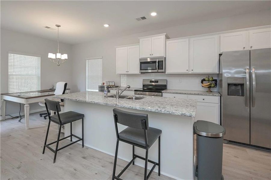Furnished interior view inside a new home in , Villa Rica (Image 10).