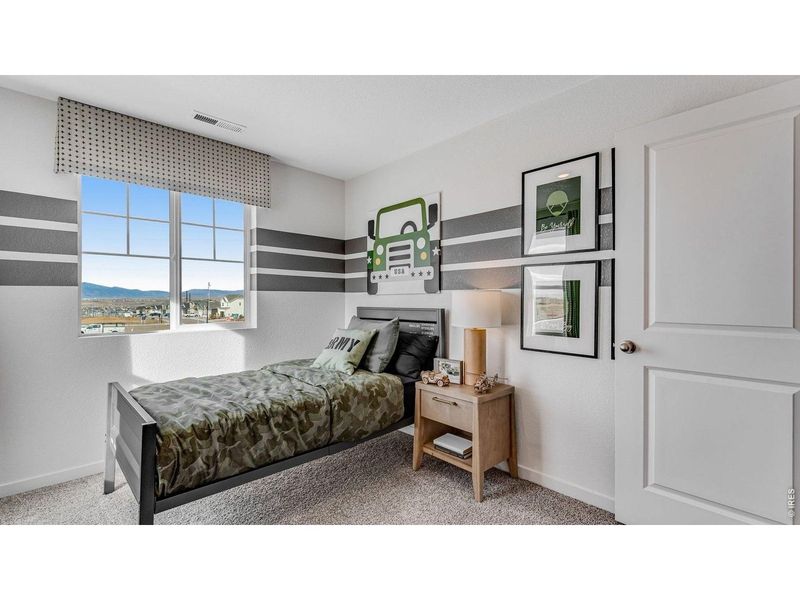 Furnished interior view inside a new home in Prairie Song, Windsor (Image 6).