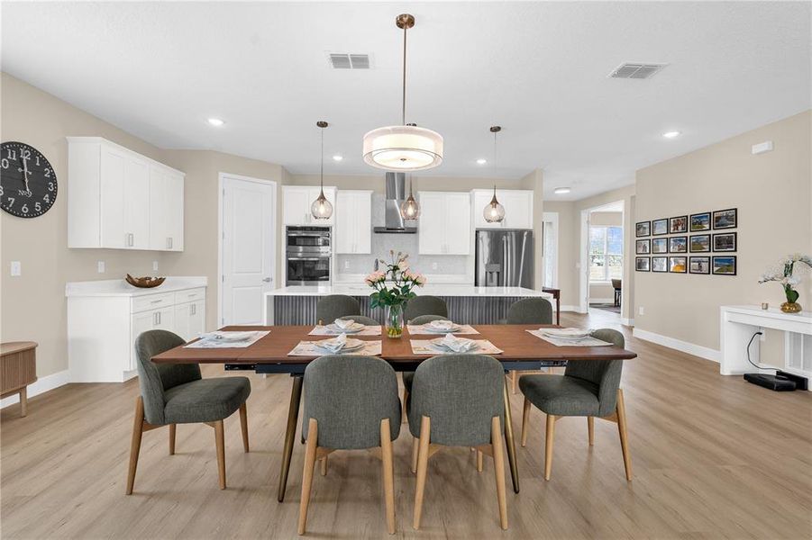 Furnished interior view inside a new home in , Winter Haven (Image 8).