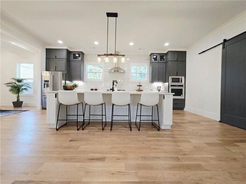 Furnished interior view inside a new home in , Atlanta (Image 15). Furnished interior view inside a new home in , Atlanta (Image 15).