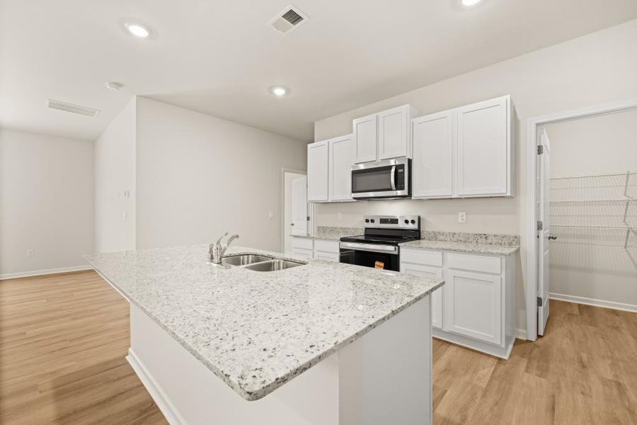 Furnished interior view inside a new home in Oconee Overlook, Gainesville (Image 6). Furnished interior view inside a new home in Oconee Overlook, Gainesville (Image 6).