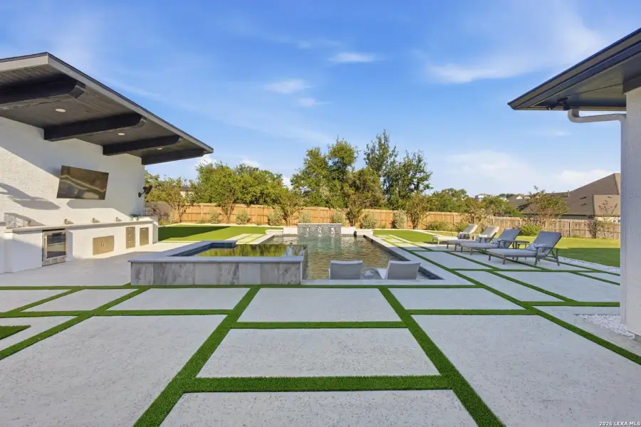 Exterior details and patio area of a home in , San Antonio (Image 25). Exterior details and patio area of a home in , San Antonio (Image 25).