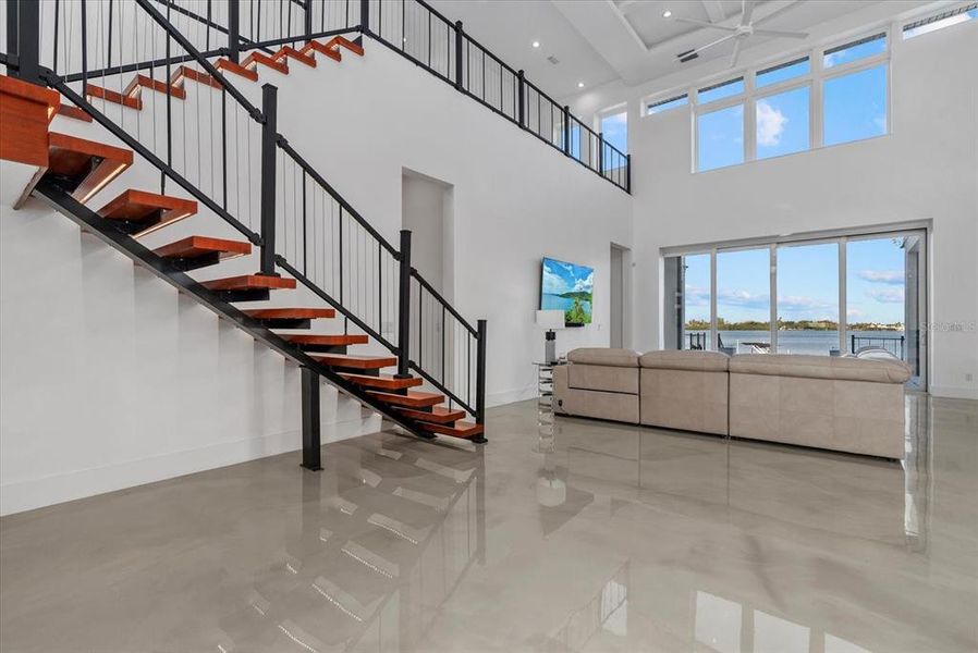 Furnished interior view inside a new home in , Osprey (Image 12).