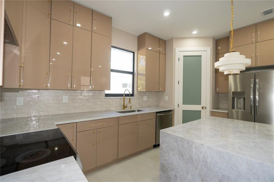 Furnished interior view inside a new home in , Tampa (Image 34).