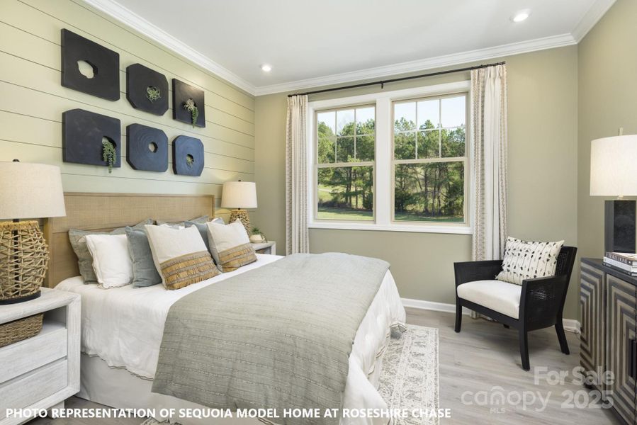 Photo representation of the Sequoia Model Home at Roseshire Chase - colors, finishes and options will vary