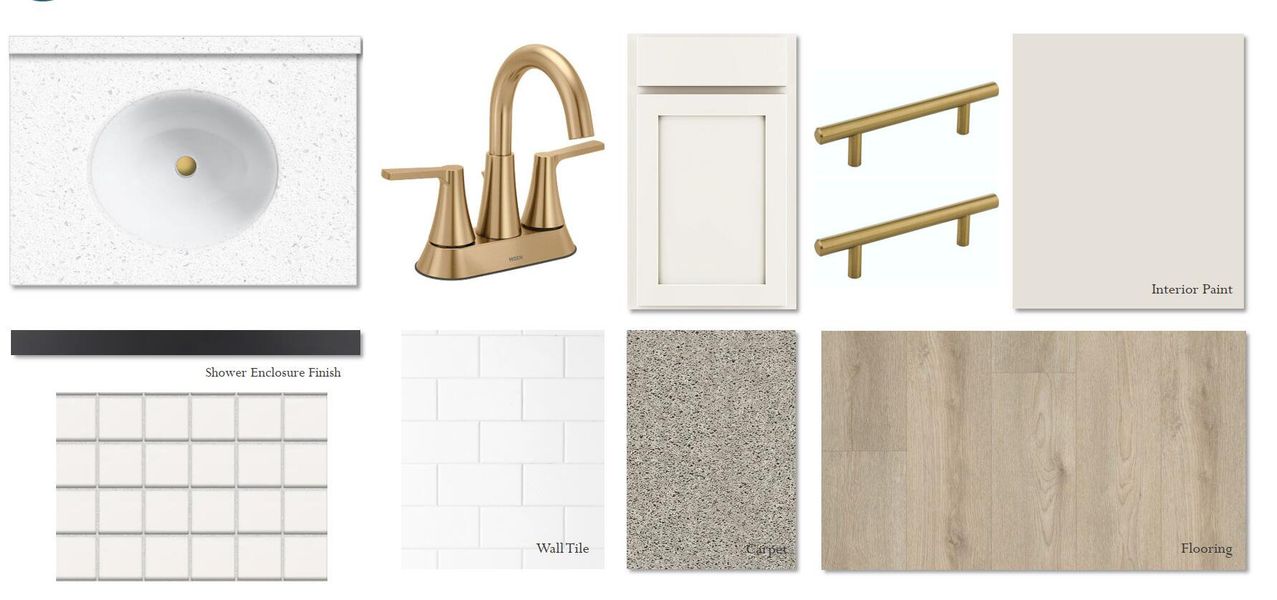 Sample of building materials used in homes in Midtown at Nexton, Summerville (Image 16).