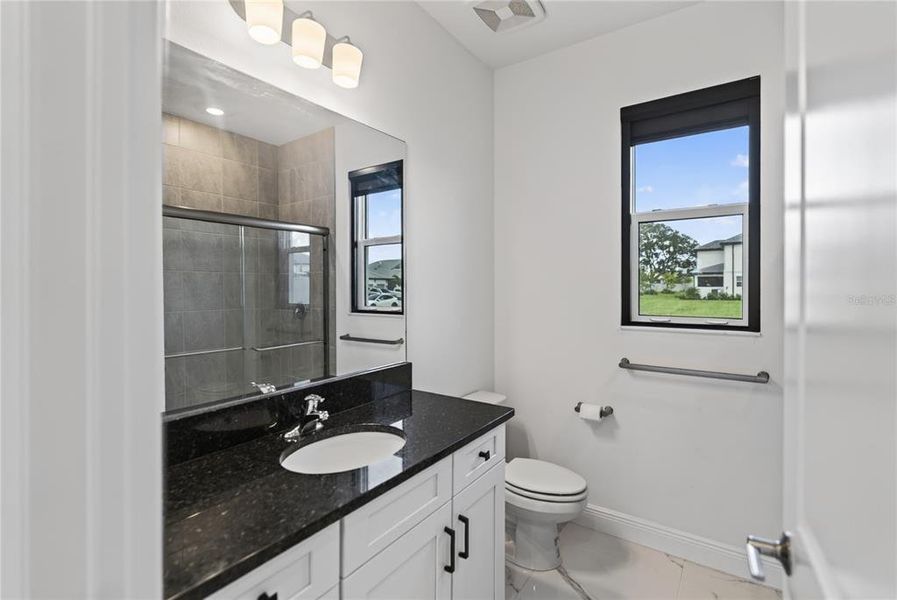 Furnished interior view inside a new home in , Sarasota (Image 43).