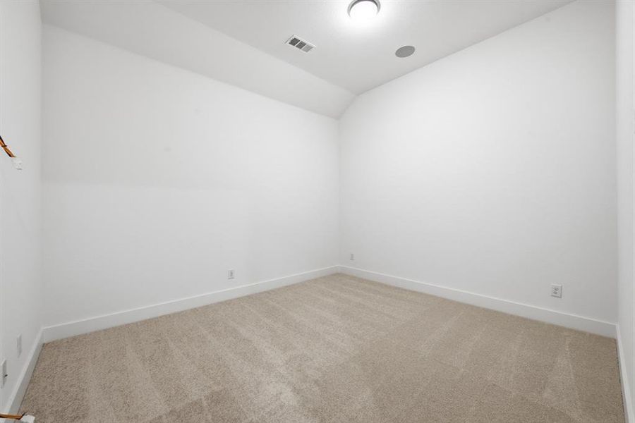 Spacious, unfurnished interior of a new home in Pecan Square: 50ft. lots, Northlake (Image 14).