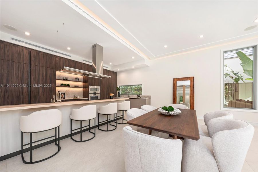 Furnished interior view inside a new home in , Miami (Image 38). Furnished interior view inside a new home in , Miami (Image 38).