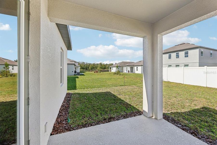 Exterior details and patio area of a home in Sunbrooke, St. Cloud (Image 19). Exterior details and patio area of a home in Sunbrooke, St. Cloud (Image 19).