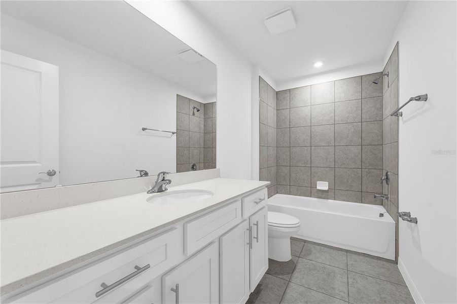 Furnished interior view inside a new home in Oakfield Trails, Parrish (Image 14).