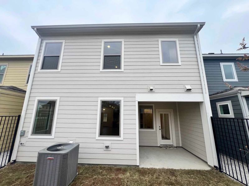 Rear Exterior Design Construction Progress