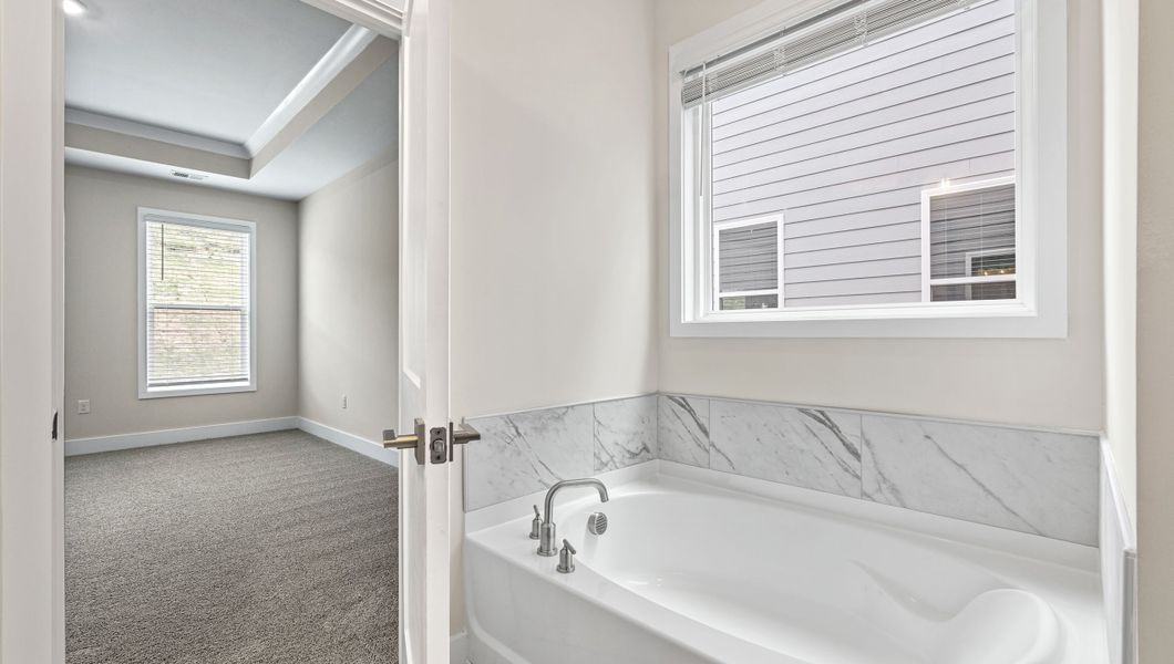 Furnished interior view inside a new home in Adams Glen, Greenville (Image 16).