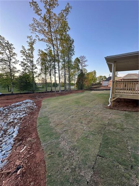 Exterior details and patio area of a home in , Villa Rica (Image 23). Exterior details and patio area of a home in , Villa Rica (Image 23).