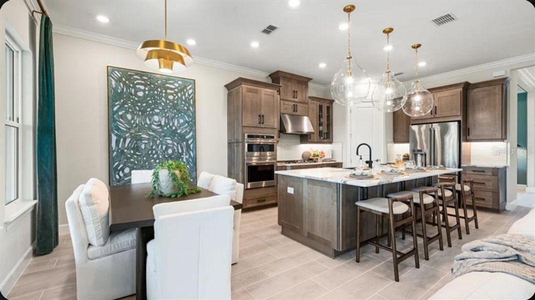Furnished interior view inside a new home in Skye Ranch Community Group Page, Sarasota (Image 9).