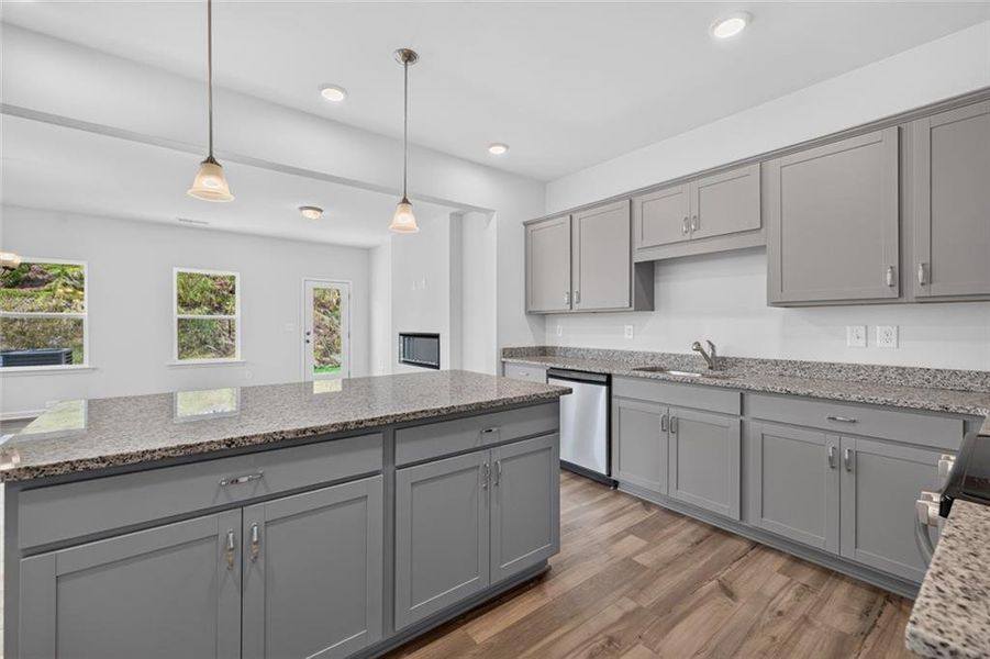 Furnished interior view inside a new home in Fairington, Cartersville (Image 12).