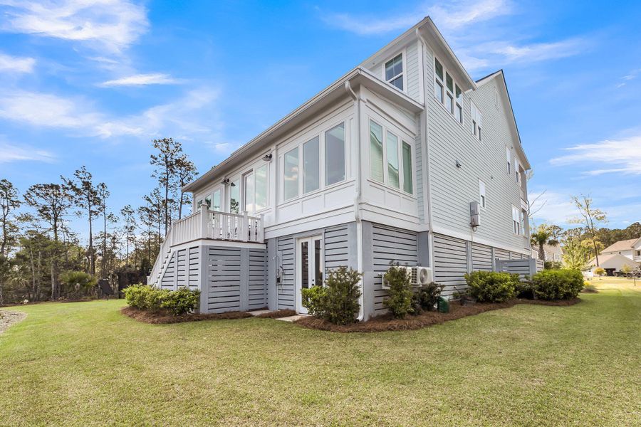 Front exterior of a new home in Carolina Park: Riverside, Mount Pleasant, SC, highlighting curb appeal (Image 28).
