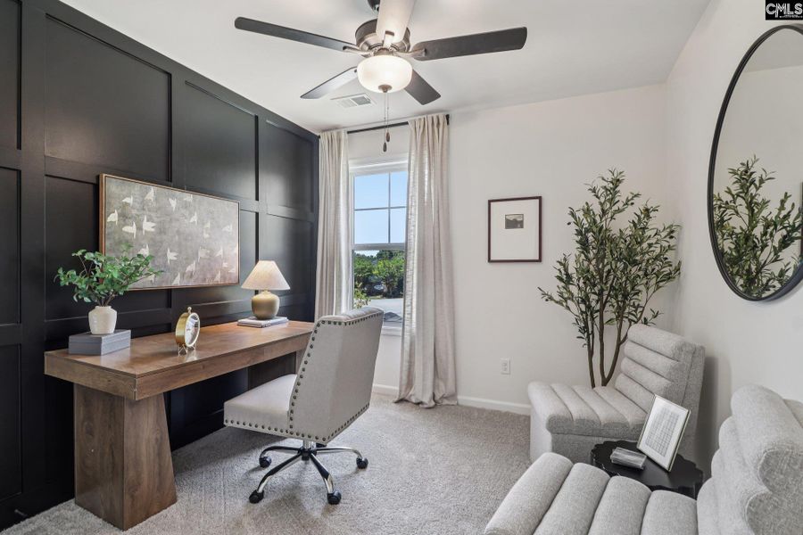 Furnished interior view inside a new home in Walker’s Trail, Lexington (Image 16).