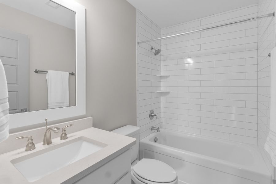 Furnished interior view inside a new home in The Sanctuary at Sunset Beach, Sunset Beach (Image 15).