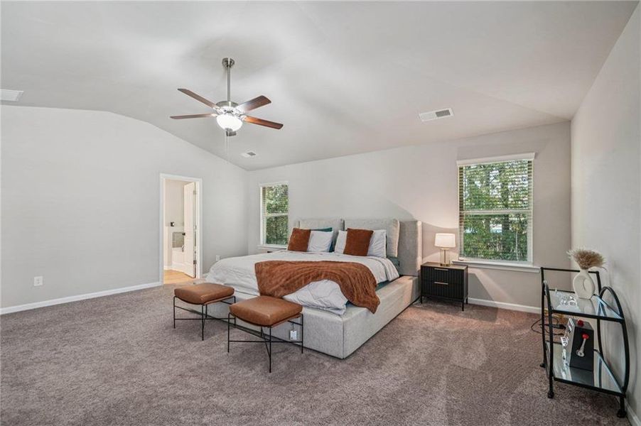 Furnished interior view inside a new home in North Hampton, Hampton (Image 32). Furnished interior view inside a new home in North Hampton, Hampton (Image 32).