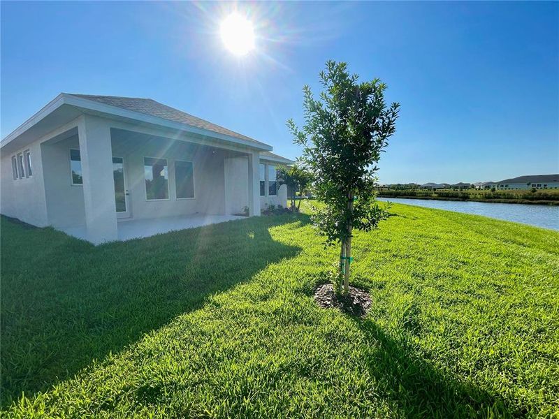 Exterior details and patio area of a home in , Parrish (Image 4).
