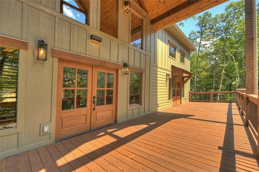 Exterior details and patio area of a home in , Ellijay (Image 27). Exterior details and patio area of a home in , Ellijay (Image 27).