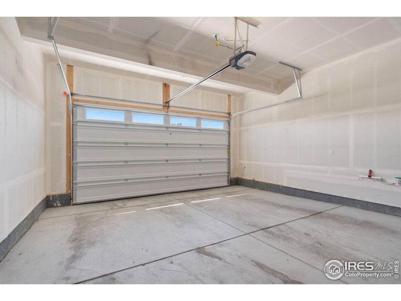 Oversized Finished Garage Space