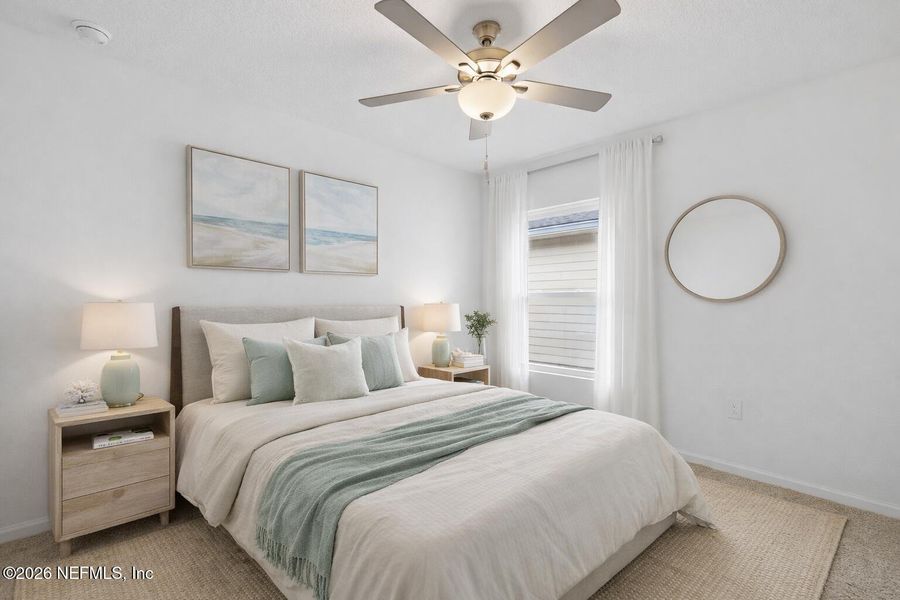 Furnished interior view inside a new home in , Jacksonville (Image 14).