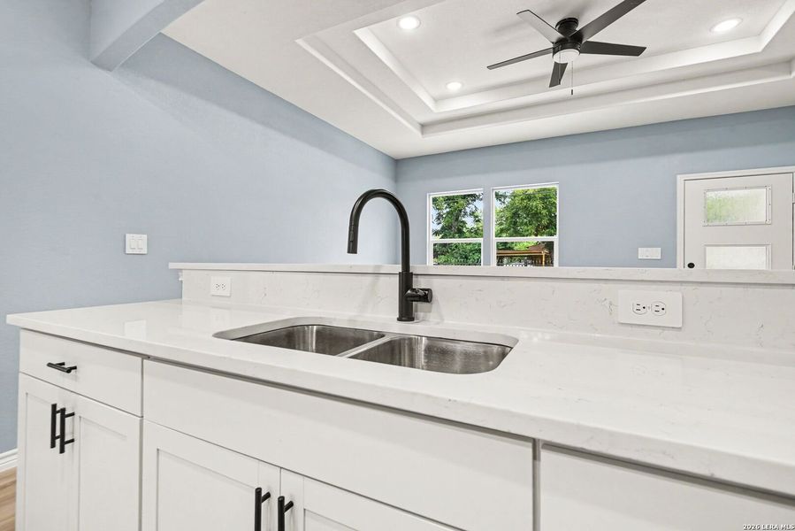 Close-up of interior finishes inside a home in , San Antonio (Image 13).