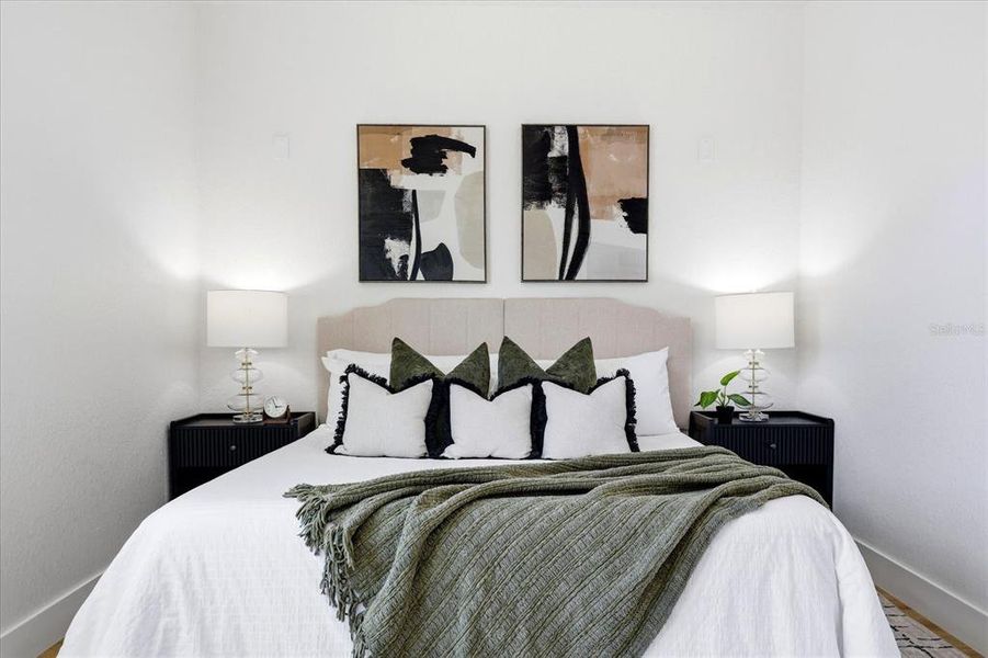 Furnished interior view inside a new home in , St. Petersburg (Image 20).