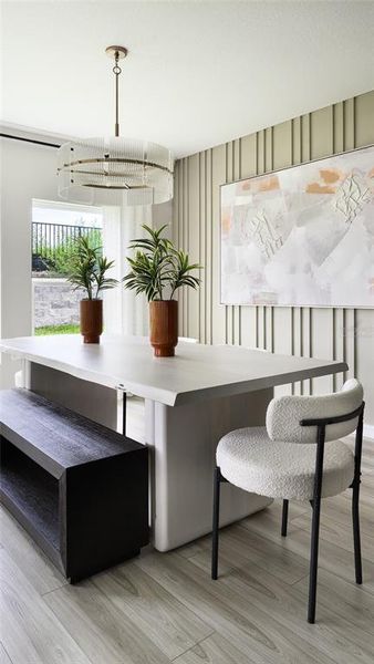 Furnished interior view inside a new home in Wynnstone, Davenport (Image 8).