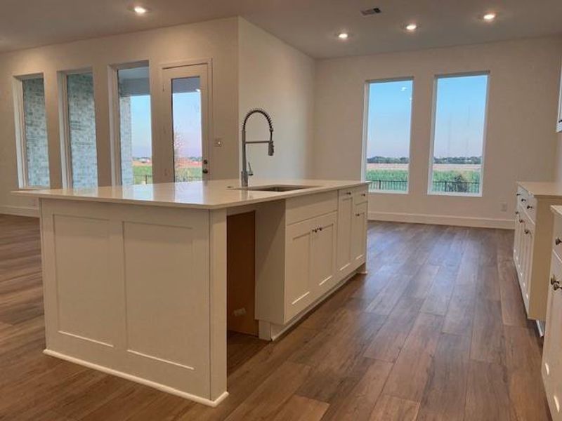 Furnished interior view inside a new home in Cross Creek West, Fulshear (Image 6).