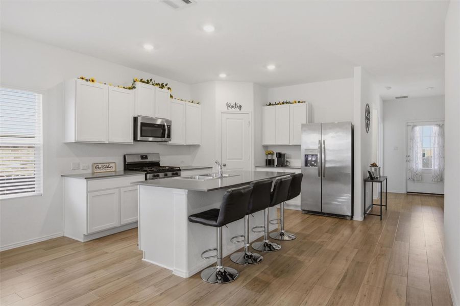 Furnished interior view inside a new home in , Georgetown (Image 7).