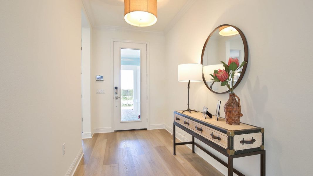 Furnished interior view inside a new home in Palm Grove, Lakewood Ranch (Image 18).
