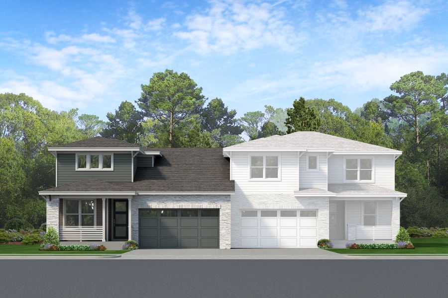 Representative exterior photo of a completed home built from the The Windom by Risewell Homes in Cordovan, Firestone, CO (Image 3).