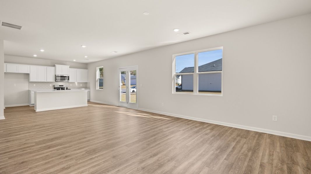 Representative unfurnished interior of a home built from the Galen by D.R. Horton in Fox Crossing, Griffin (Image 19).
