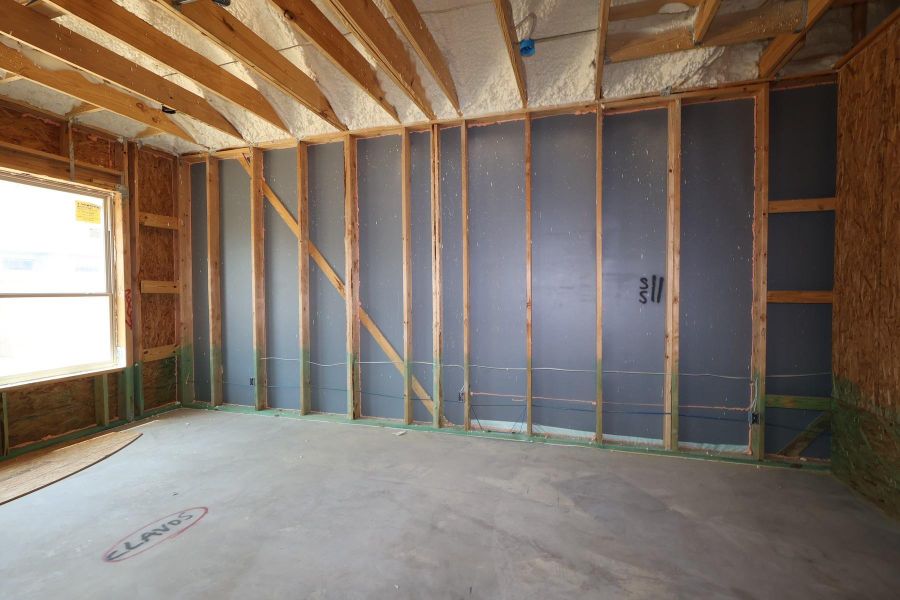 In-progress construction of a new home in Escondido - Retreat Collection, Magnolia, TX (Image 24).