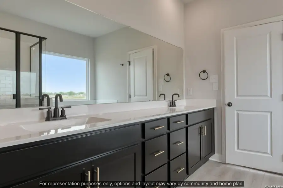Furnished interior view inside a new home in The Wilder, Adkins (Image 5).